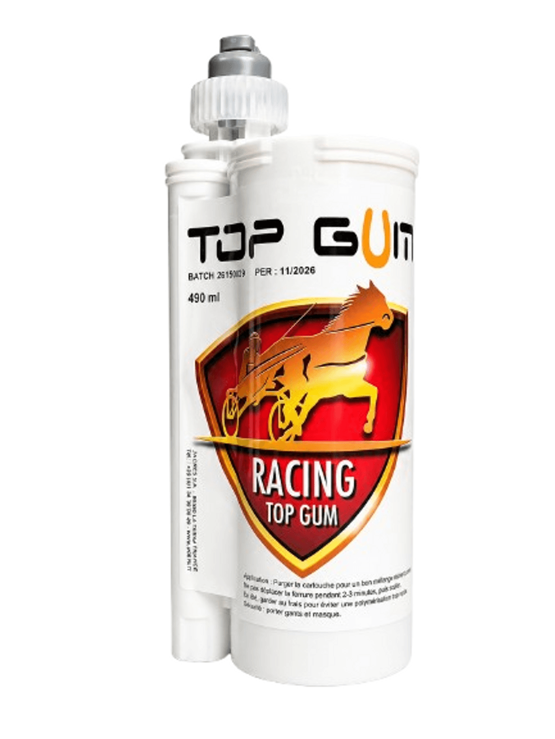 RESINE TOP GUM JUXTAPOSEE COURSE NOIRE