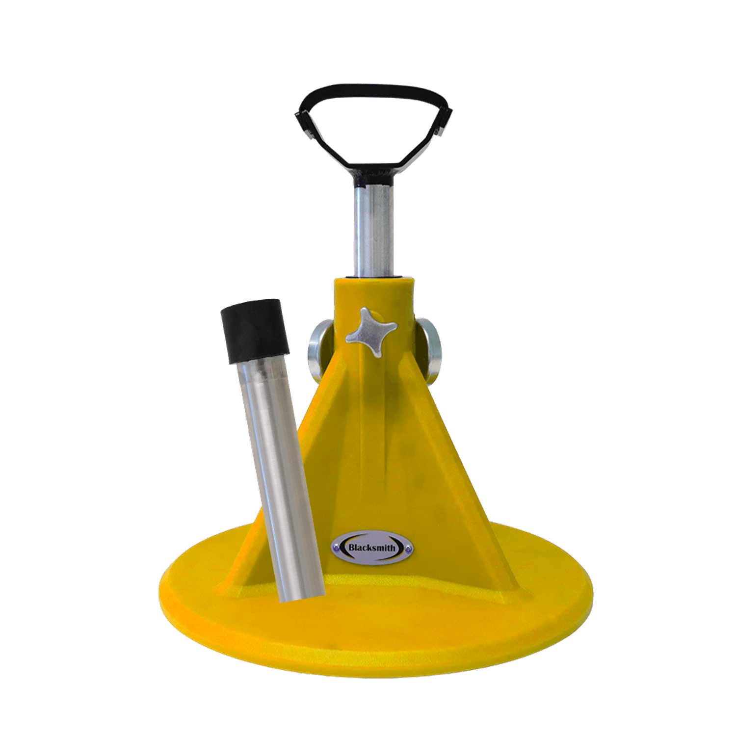 Trépied base ronde Ajustable Blacksmith JAUNE