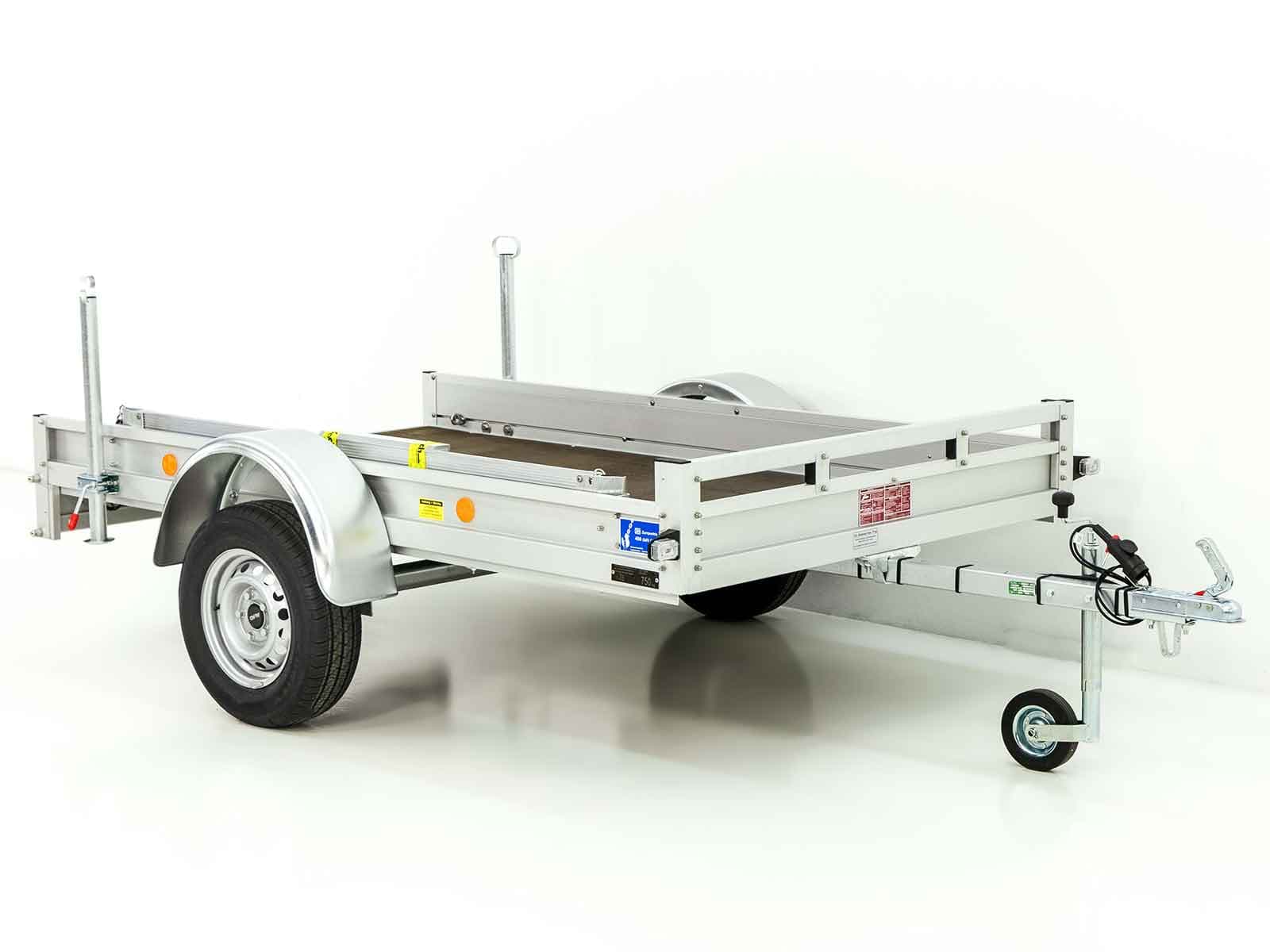 Motorradanhänger 125x250cm 750kg | Typ U4 M-Neu