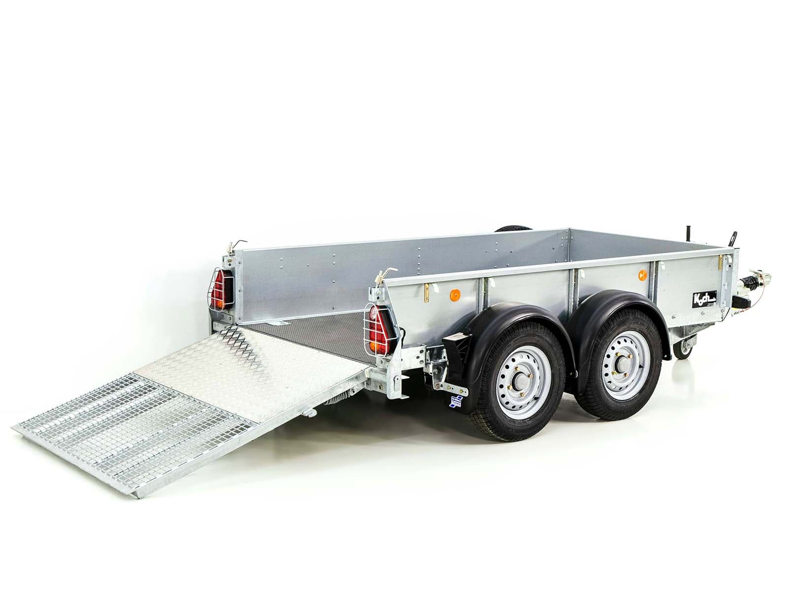 Ifor Williams Baumaschinenanhänger GD 84 125×250 1,4t | Rampe-Neu
