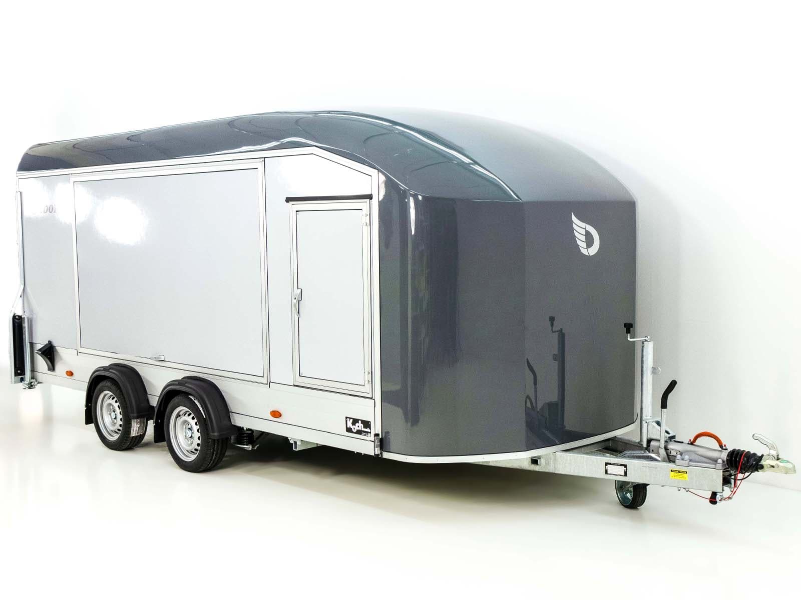 Debon Kofferanhänger Roadster C1000 200x500x200 cm 3,5t grau-Neu
