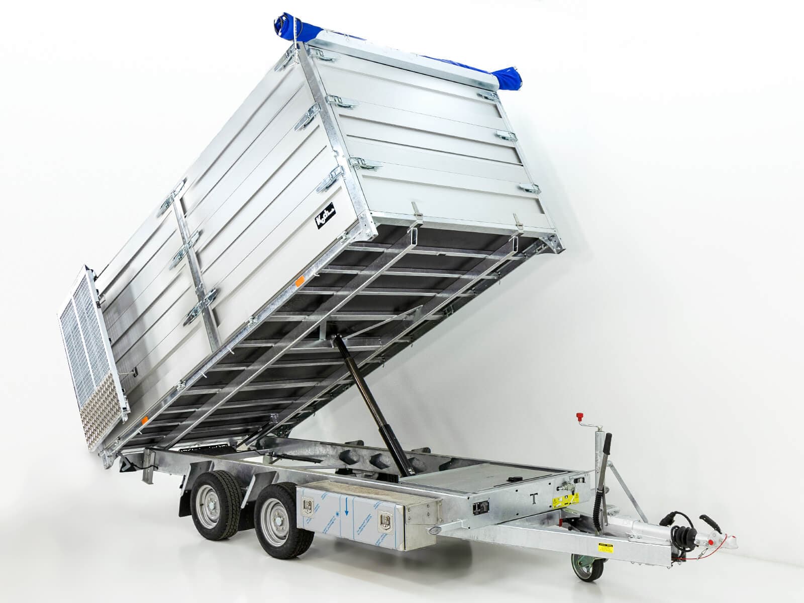 Twintrailer Multi-Heckkipper TT35-40 GB 3,5t | 192x402x140cm | Tandem-Neu