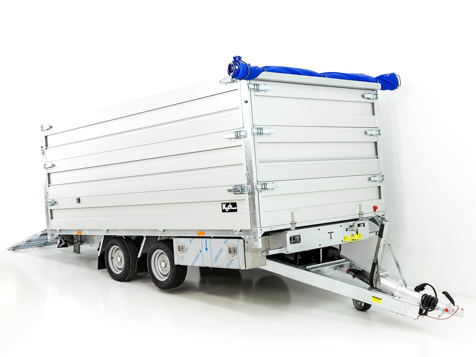 Twintrailer Multi-Heckkipper TT35-35 3,5t | 192x352x140 cm | Tandem-Neu