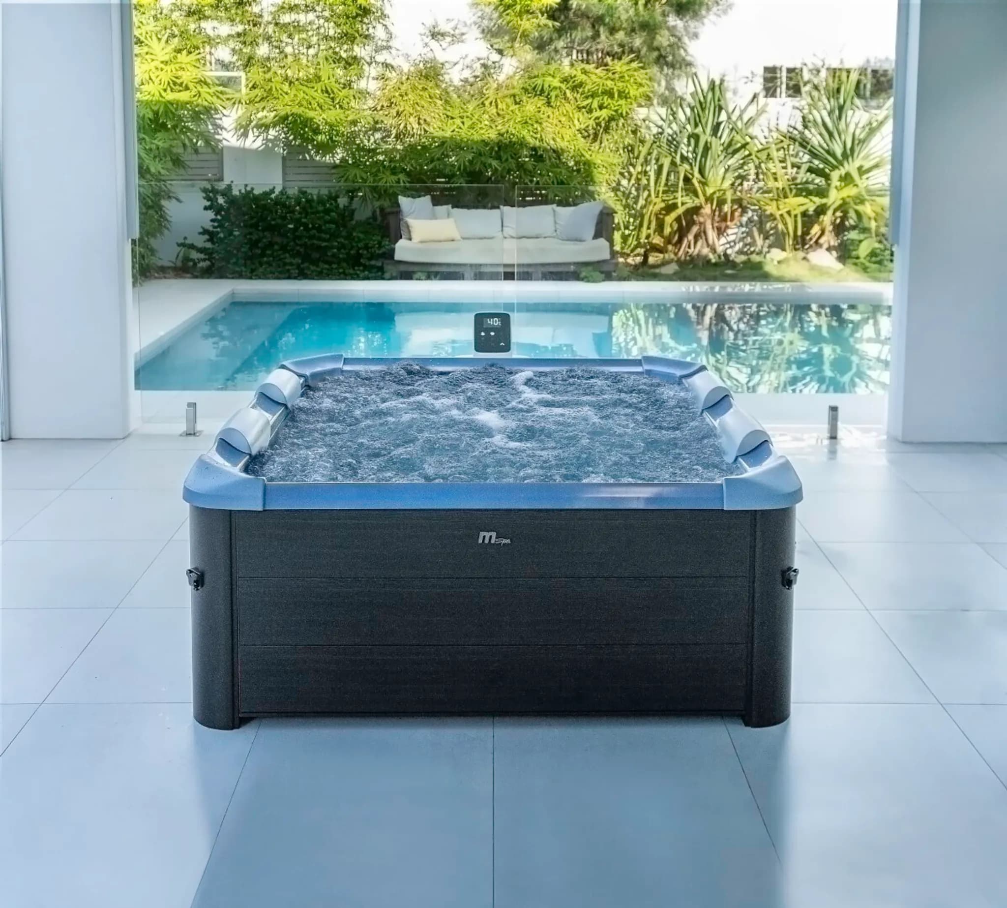 MSpa Whirlpool Oslo Saphire, 160x160x65cm, Modell 2025