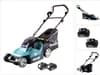 Makita DLM 382 T2 Akku Rasenmäher 36 V ( 2x 18 V ) 38 cm 40 l + 2x Akku 5,0 Ah - ohne Ladegerät