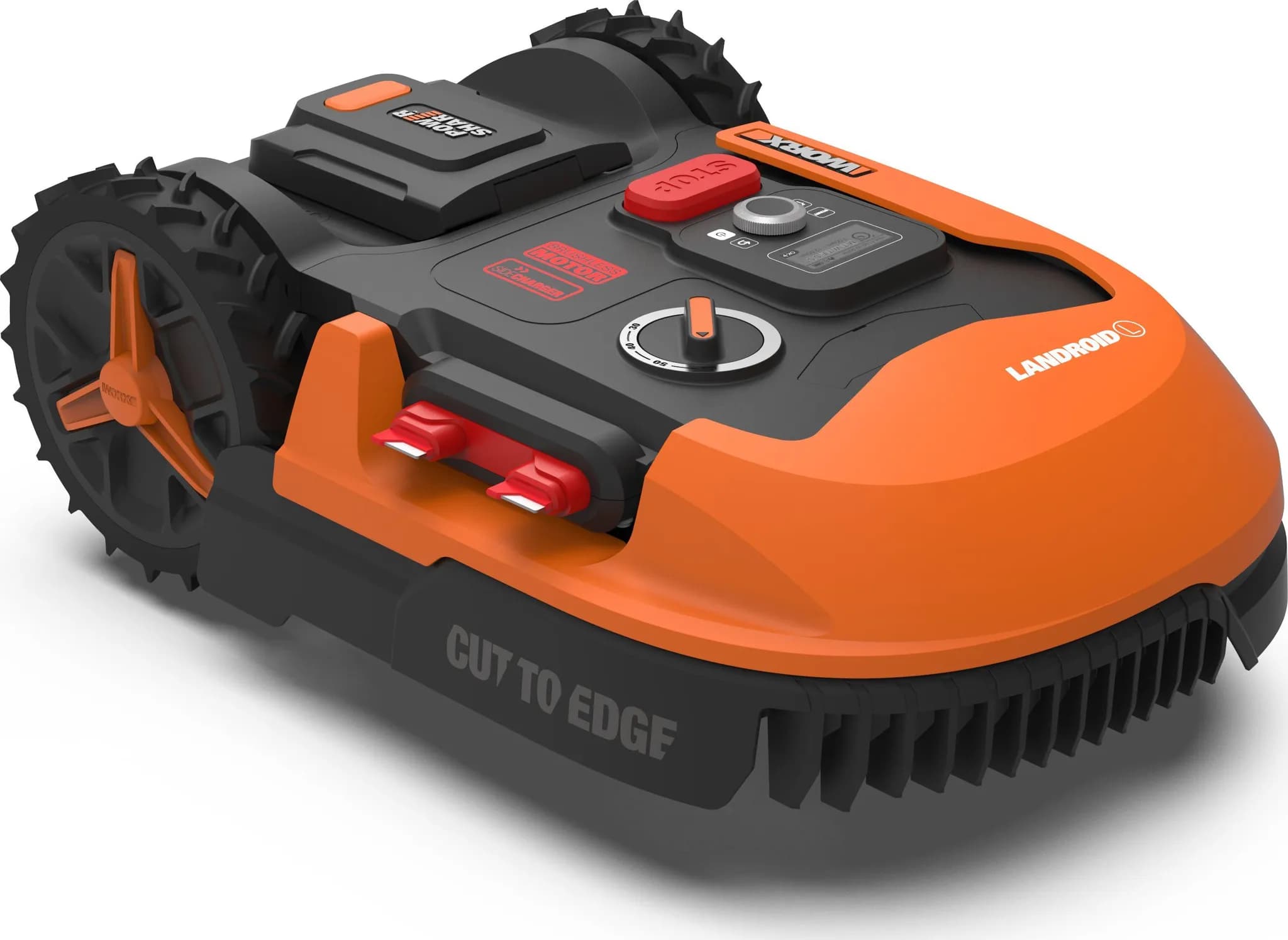 WORX 20V Akku-Mähroboter Landroid L1000 20cm/1.000 m² mit App WR147E.1, inkl. Installationsmaterial