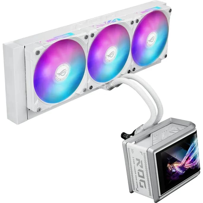 ASUS ROG RYUO IV SLC 360 ARGB weiß Komplettwasserkühlung für CPUs