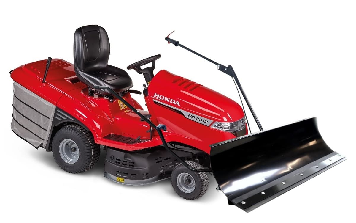 Honda HF 2317 HM mit Winterpaket 120 Plus & Honda Deflektor DCGKV1