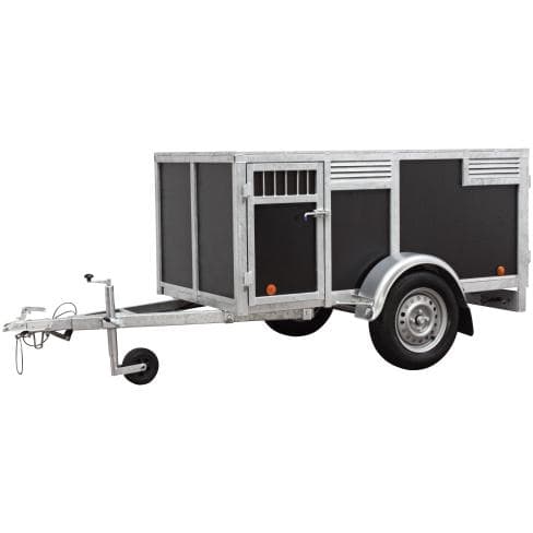 Remorque 4 chiens-marron BW Trailers