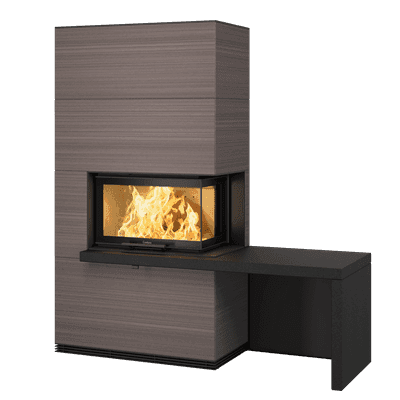 Cheminée murale Contura 7kw