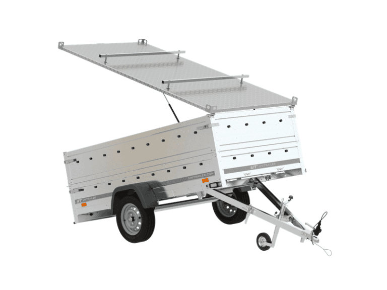 Unitrailer Deckelanhänger Garden Trailer 264 KIPP mit Bordwandaufsatz