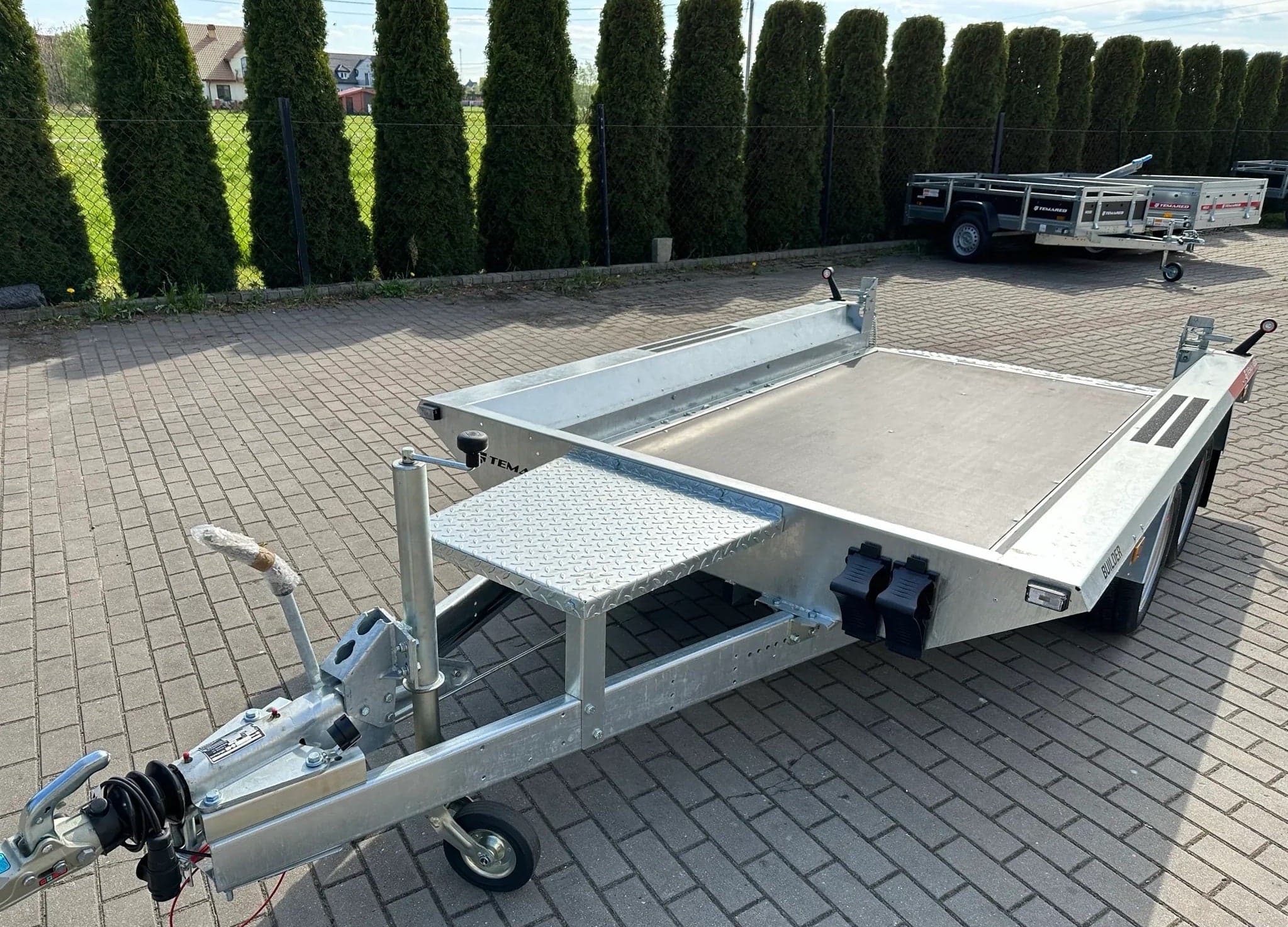 Temared Baumaschinenanhänger Builder 3015, 3000 kg