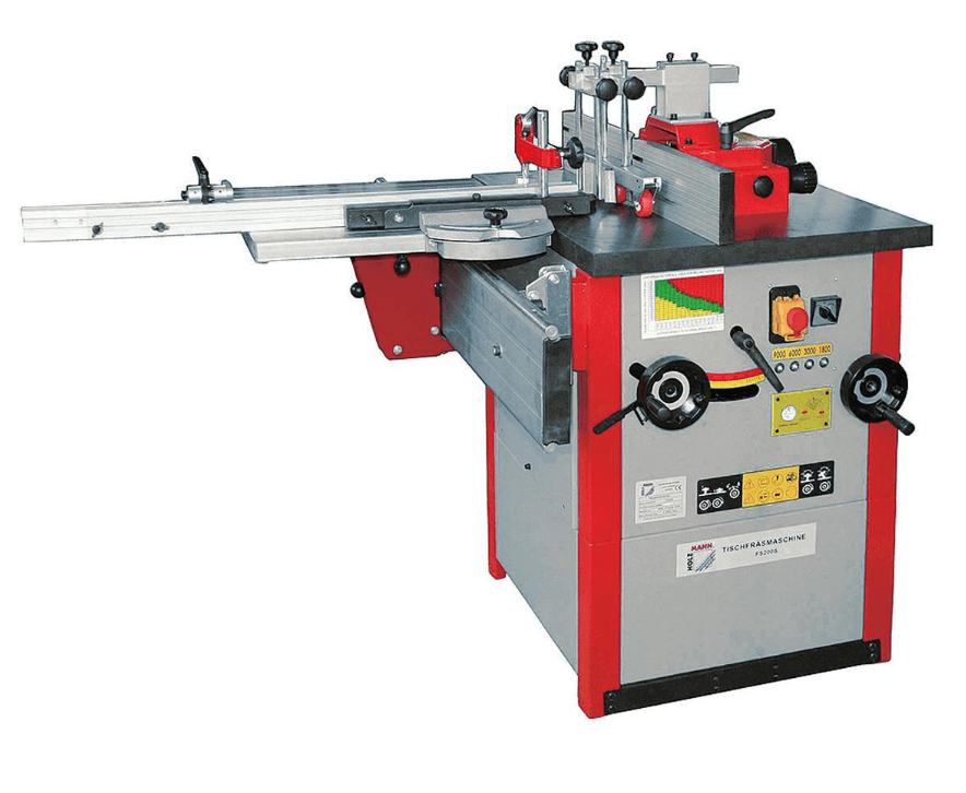 Holzmann FS200S – Toupie avec arbre inclinable de 30 mm 230 V 2800 W (sans chariot ni table)