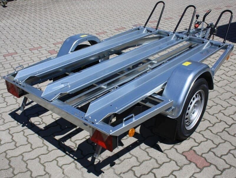 TPV MB2 Motorradanhänger gebremst 1000kg mit 100 km/h