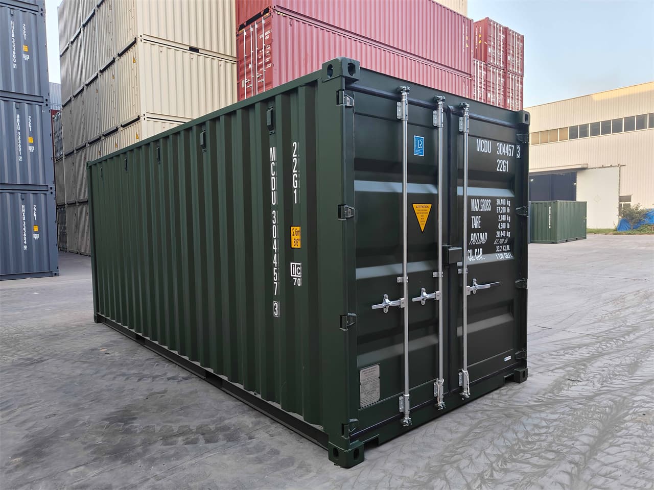 Container 20 Pieds Vert