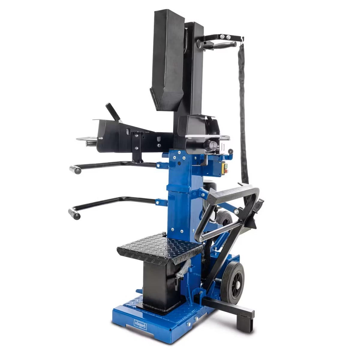 Holzspalter stehend Compact 15t Scheppach - 400V | 3500W | 15 Tonnen | Meterholzspalter | 1070mm Spaltgutlänge | 450mm Spaltdurchmesser