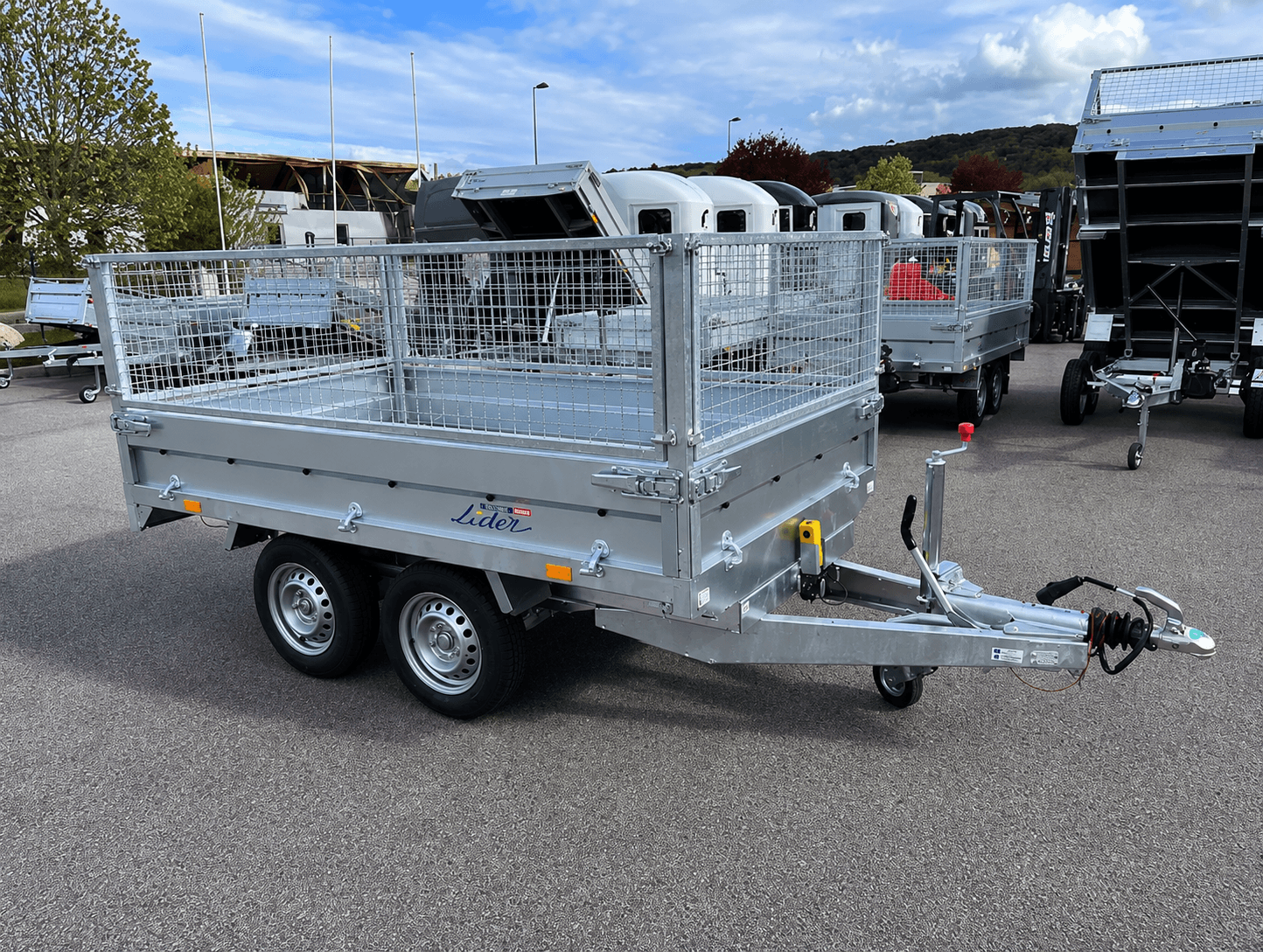 Lider 39600 PE Dreiseiten-Kipper