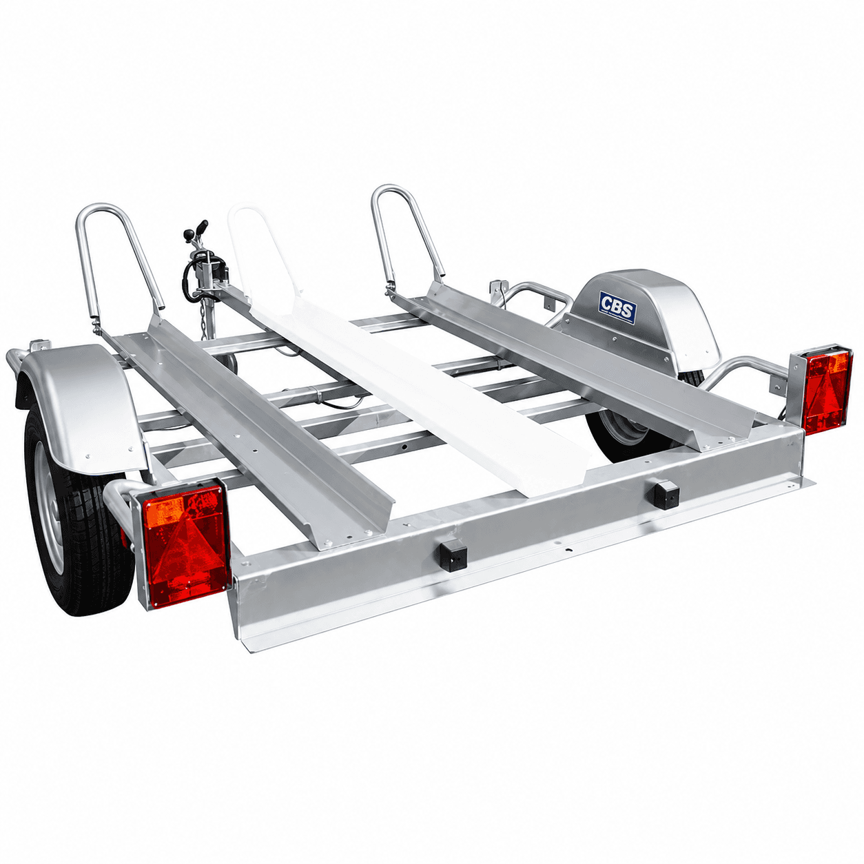 Lider Motorradanhänger 39420 – 2 Schienen
