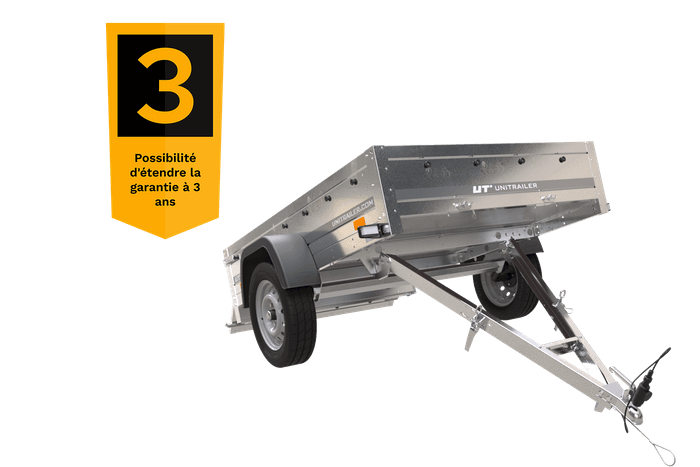 Remorque Garden Trailer 201 KIPP 200 x 125 cm