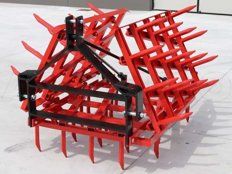 Herse à dents fixes lourde renforcée EPPR50 – Portée / Tractée – 50 Dents – 250 cm