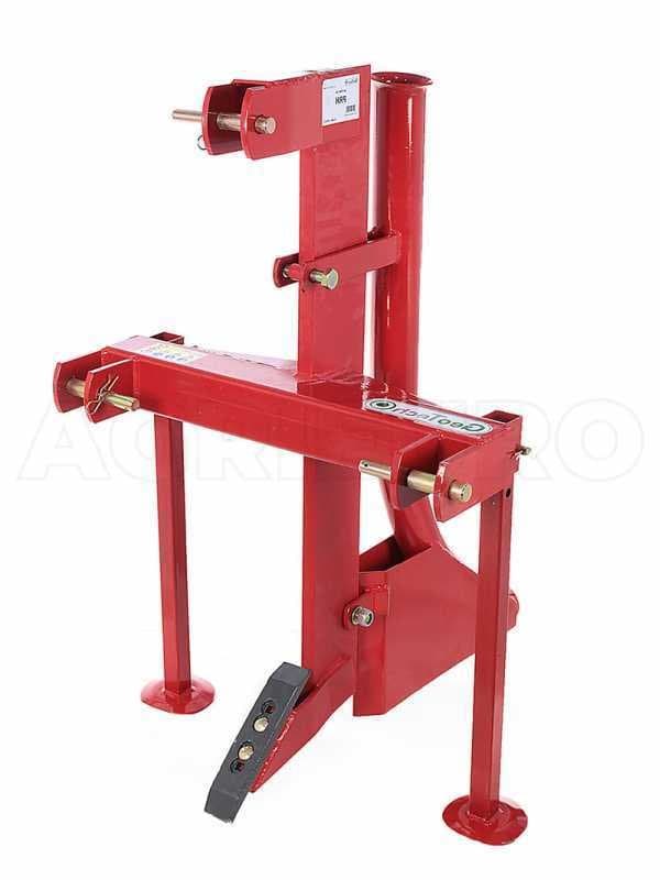 Traktormontierter landwirtschaftlicher Entwässerer GeoTech PRH mit 1 Zinken und Seitenstützen