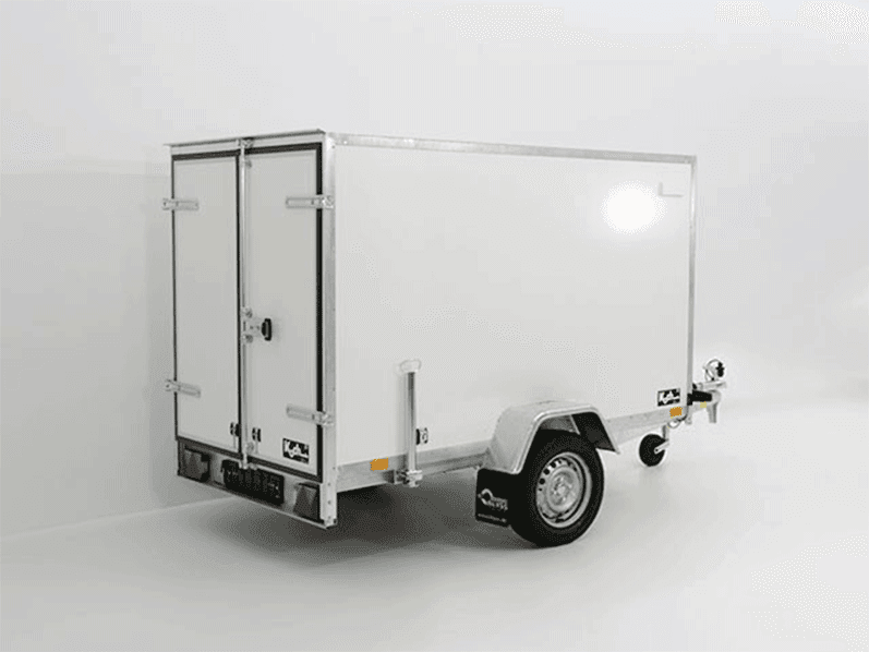 Kofferanhänger BK 750kg ungebremst 135x248cm Höhe:150cm