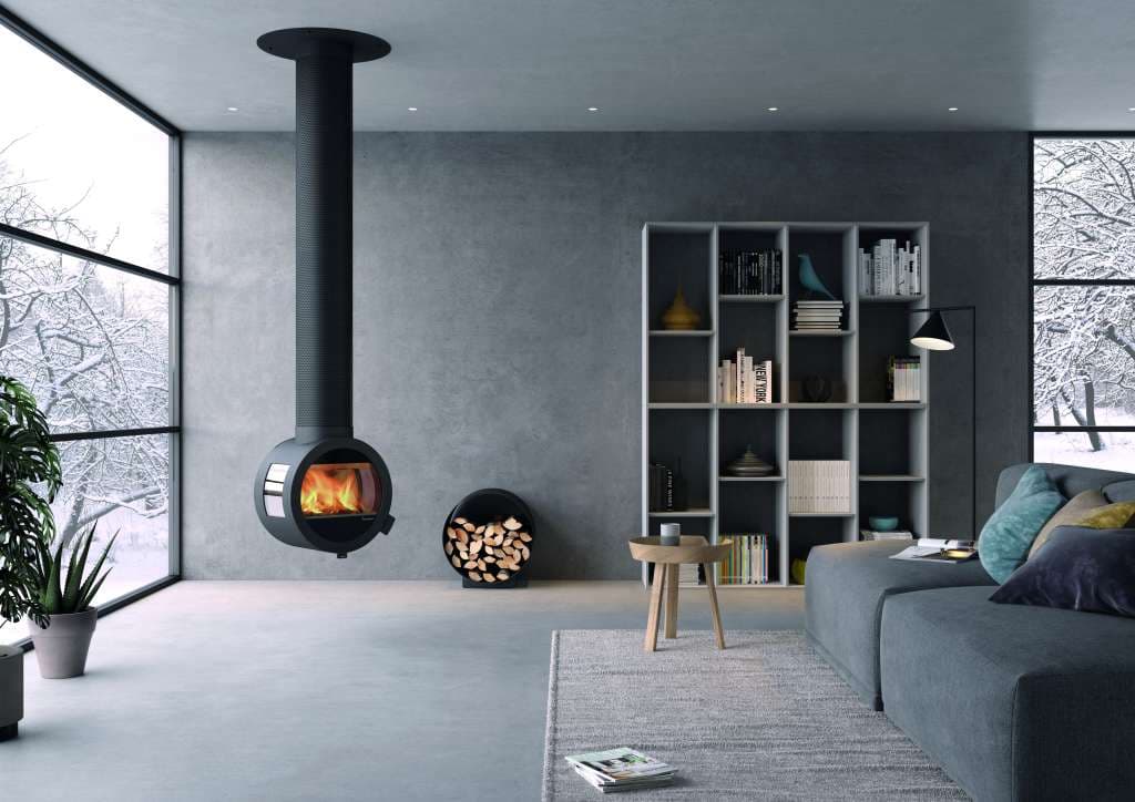 Nordpeis Me Ceiling uten DV kit, med sideglass (leveres uten pipe)