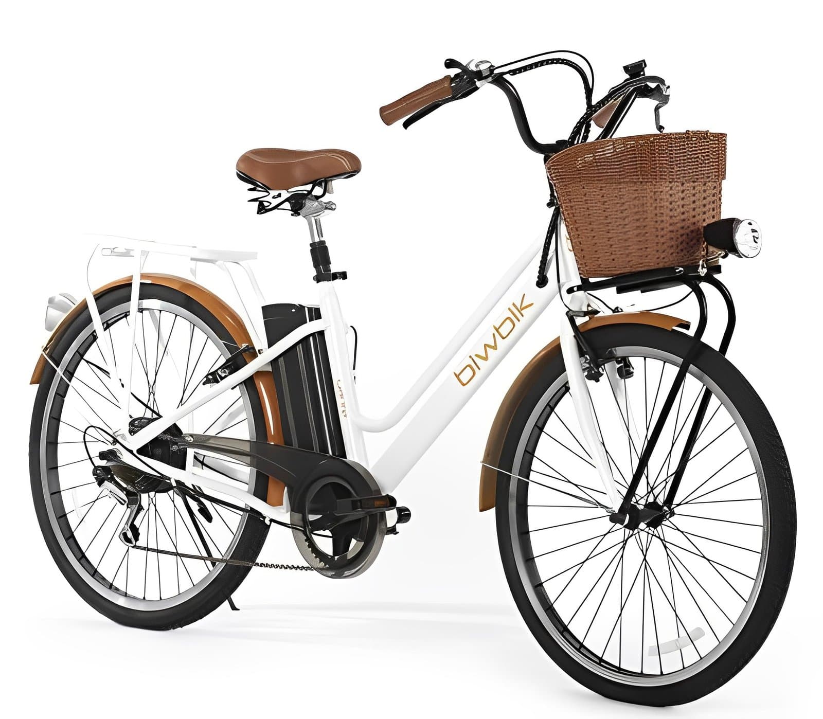 BIWBIK Vélo électrique 25km/h - Blanc