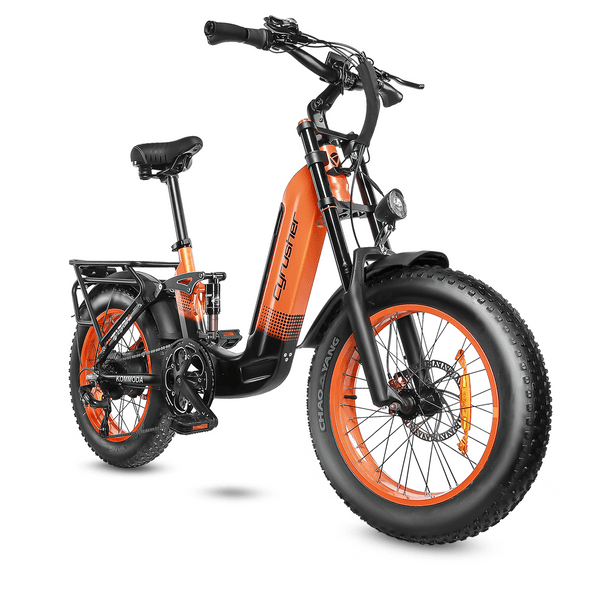 Vélo électrique Cyrusher Kommoda 750W/45km/h - Orange