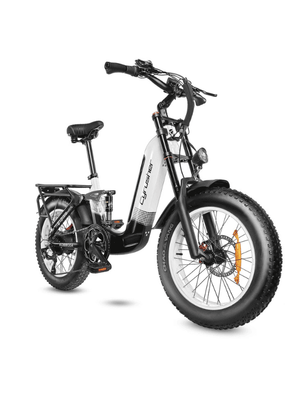 Vélo électrique Cyrusher Kommoda 750W/45km/h - Blanc
