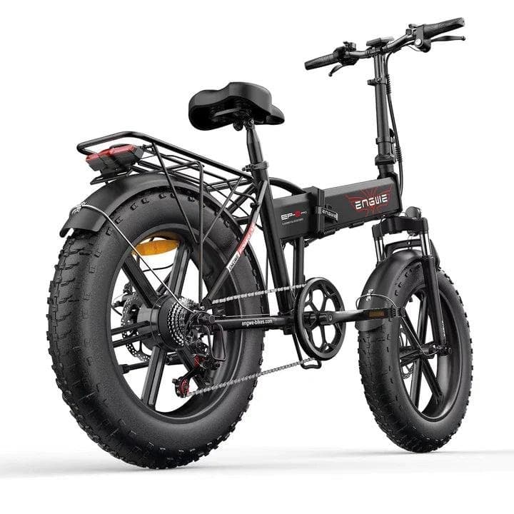 VTT électrique Pliable Fat Bike Engwe EP-2 Pro 25km/h - Noir