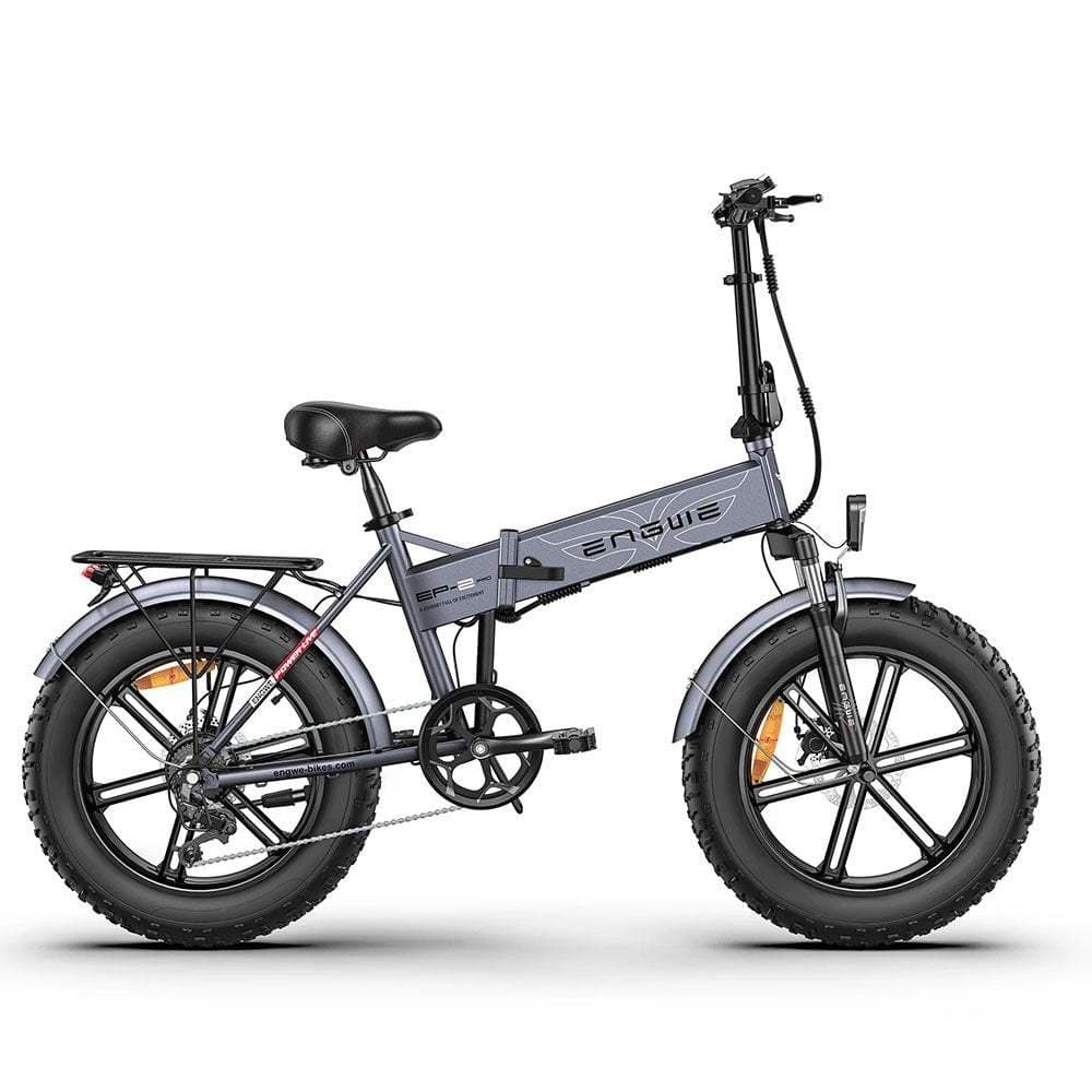 VTT électrique Pliable Fat Bike Engwe EP-2 Pro 25km/h - Gris