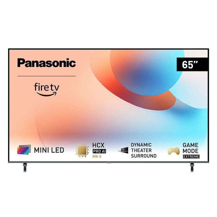 Téléviseur Mini LED 4K - PANASONIC - 65' - 144 Hz - Dolby Vision IQ - Fire TV - HDMI 2.1