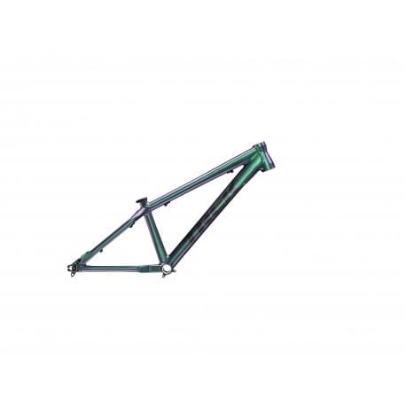 Kit cadre Trek Ticket Dj - Titane/Argent - L