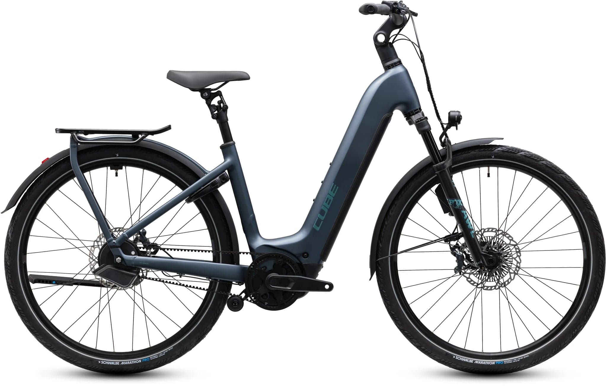 Cube Kathmandu Hybrid Deluxe SLX 800 mineralblue´n´blue EE 2027 - XS