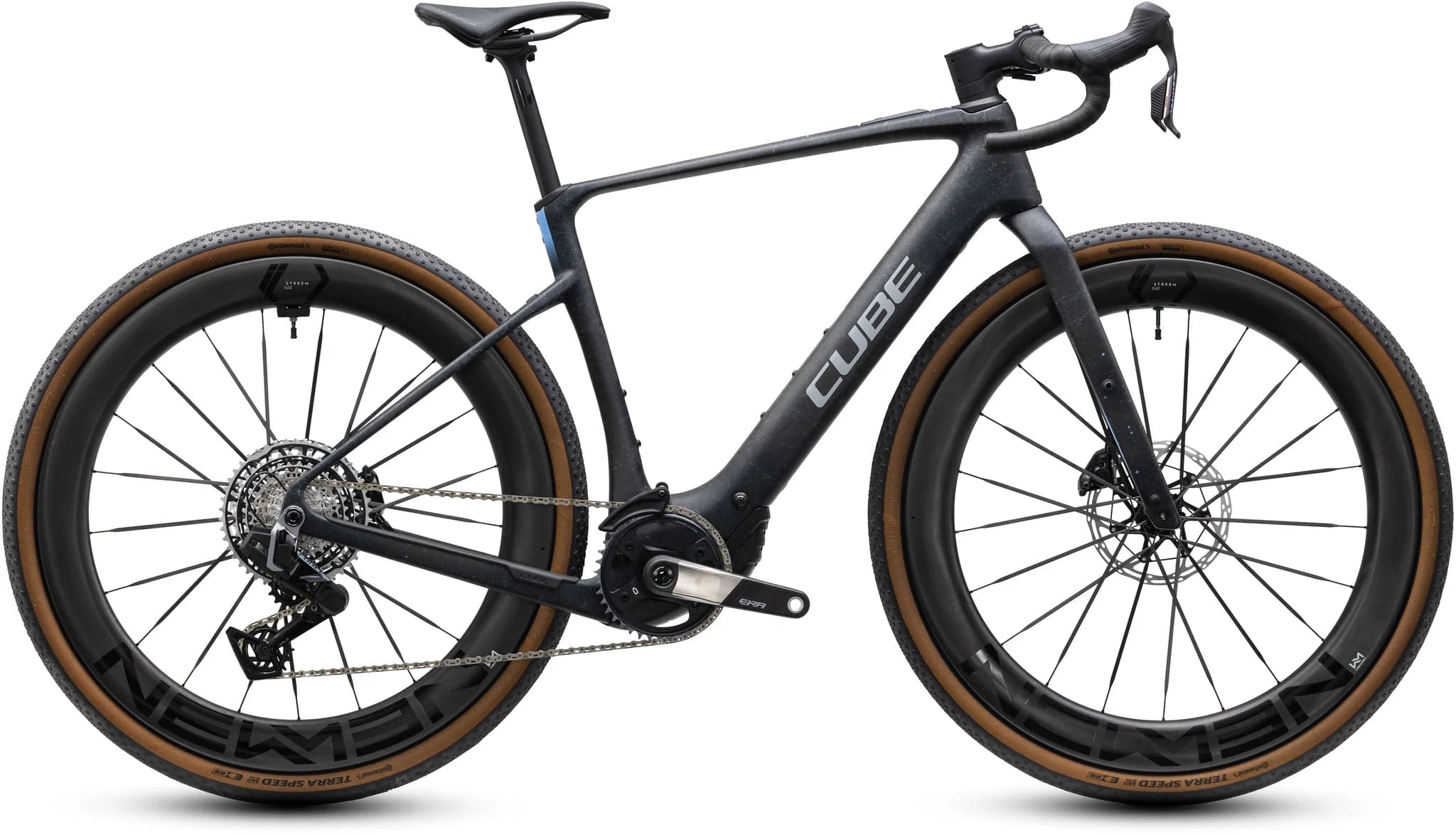 Cube Nuroad Hybrid C:62 SLT 400X onyxfibre´n´blue 2027 - XL