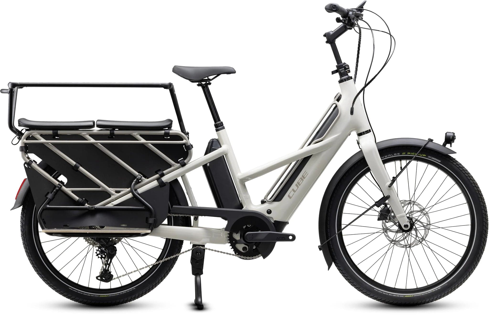 Cube Longtail Hybrid Family 800 greybeige´n´grey 2027 - S