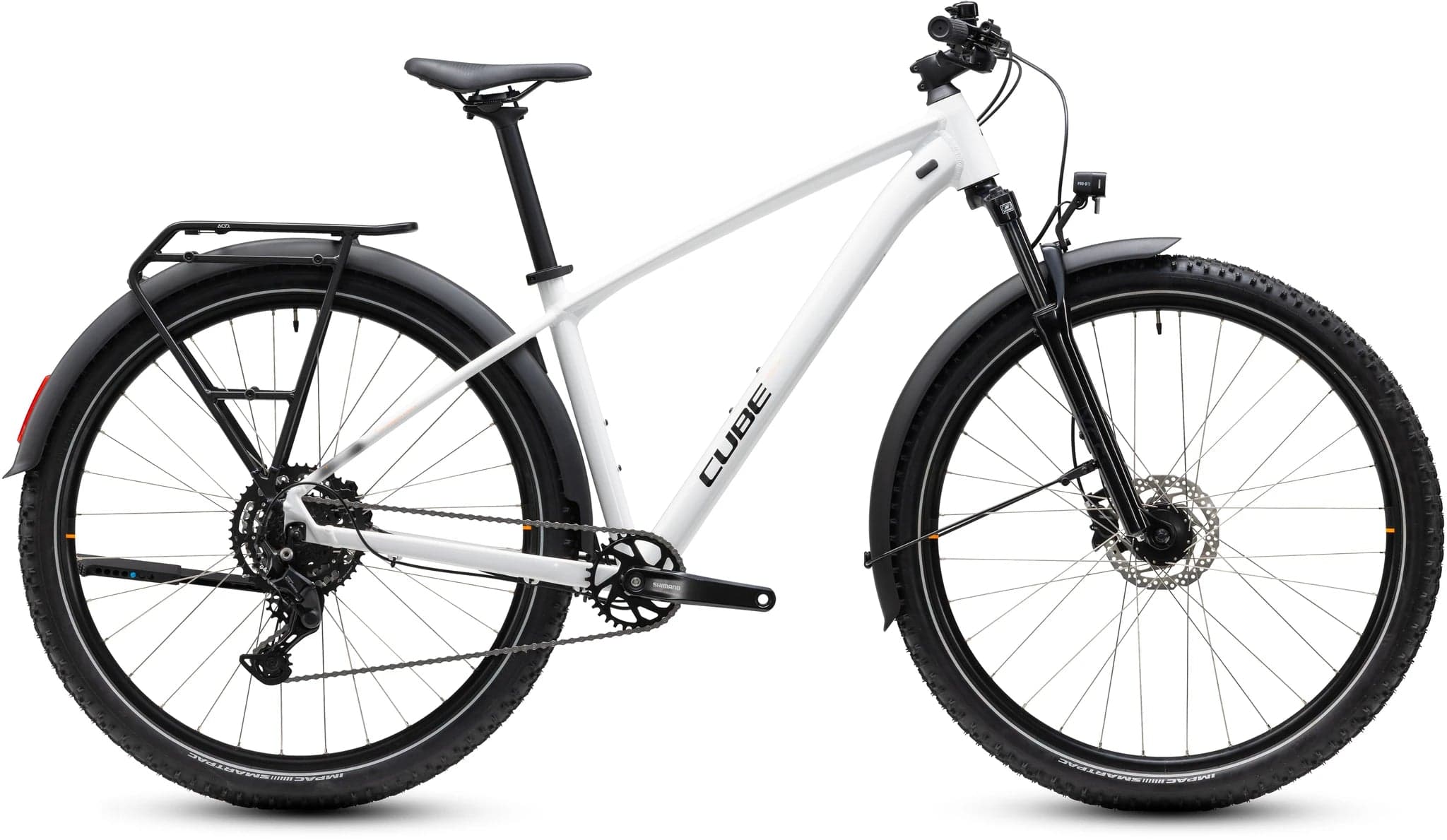 Cube Aim One FE metallicwhite´n´black 2027 - XL