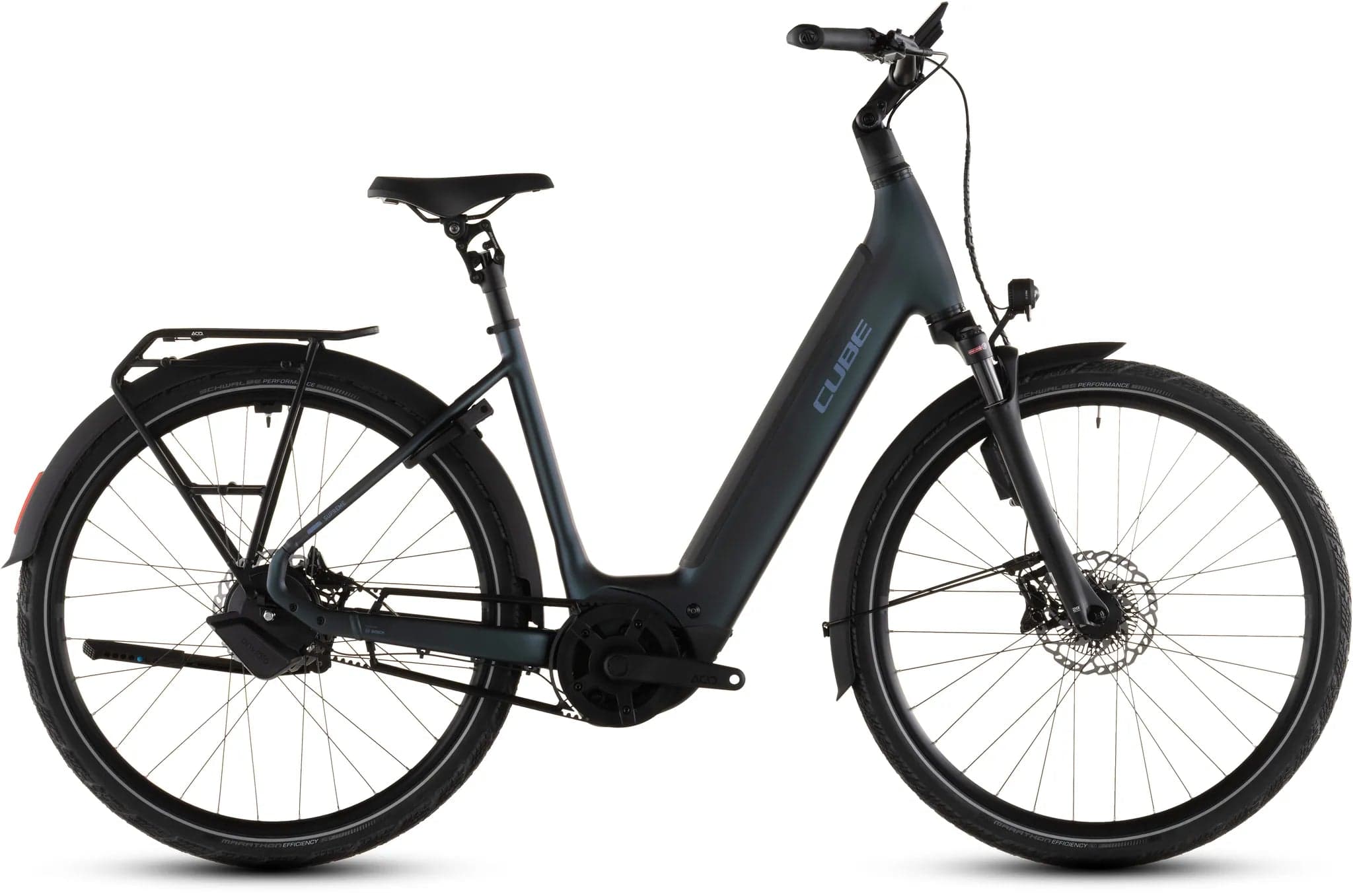 Cube Supreme Hybrid Deluxe SLT 600 metalblue´n´reflex Tiefeinsteiger 2026 - M