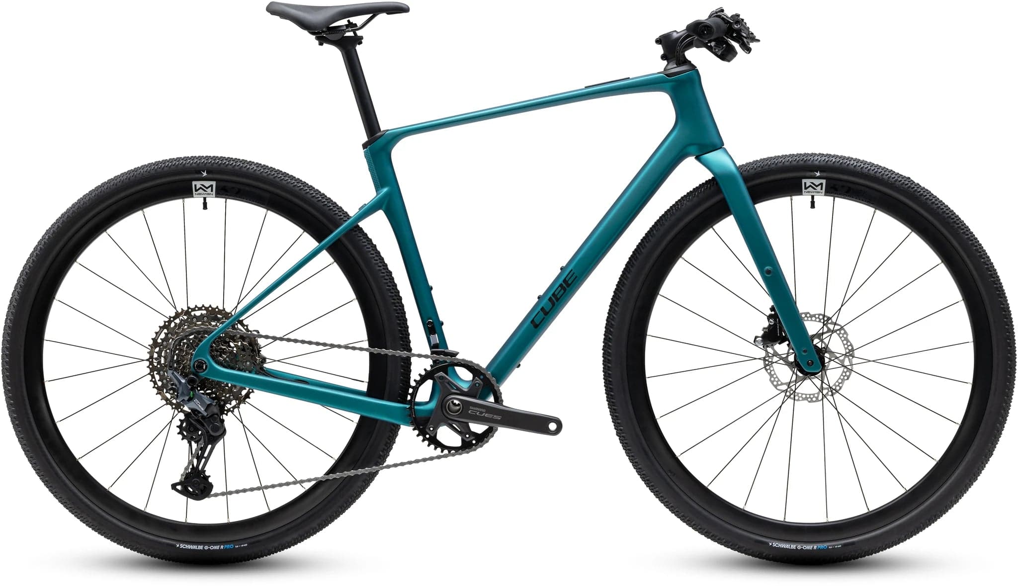Cube Nulane C:62 SLX metallicpetrol´n´black 2027 - XS
