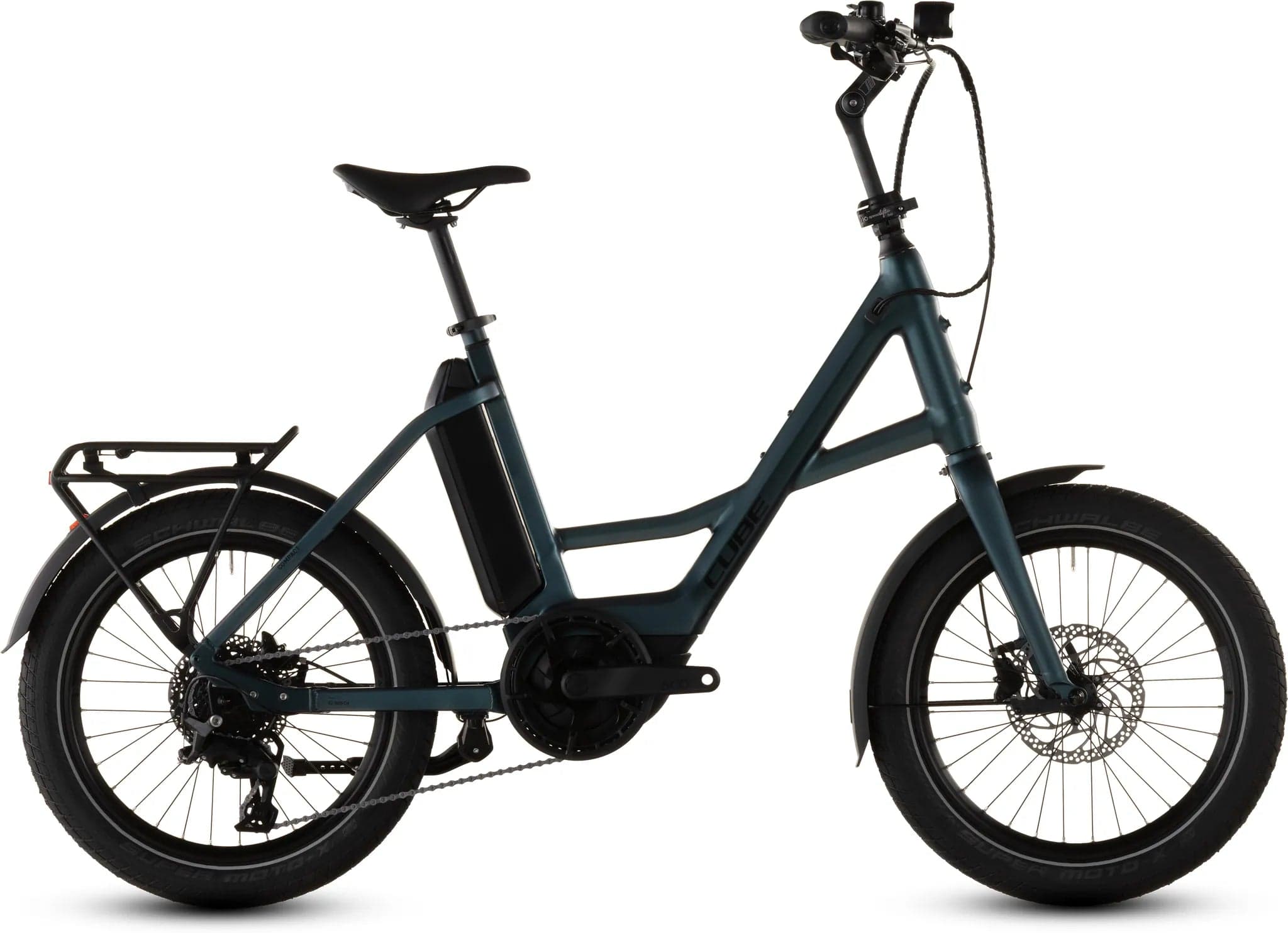 Cube Compact Hybrid 545 royalgreen´n´black 2026 - M
