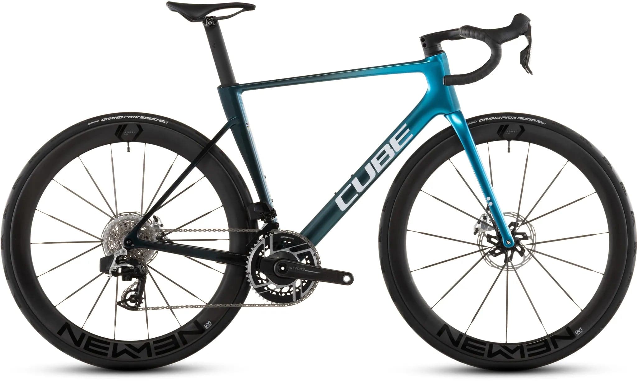 Cube Litening AIR C:68X SLX chromeblue´n´ liquidblue 2026 - XL