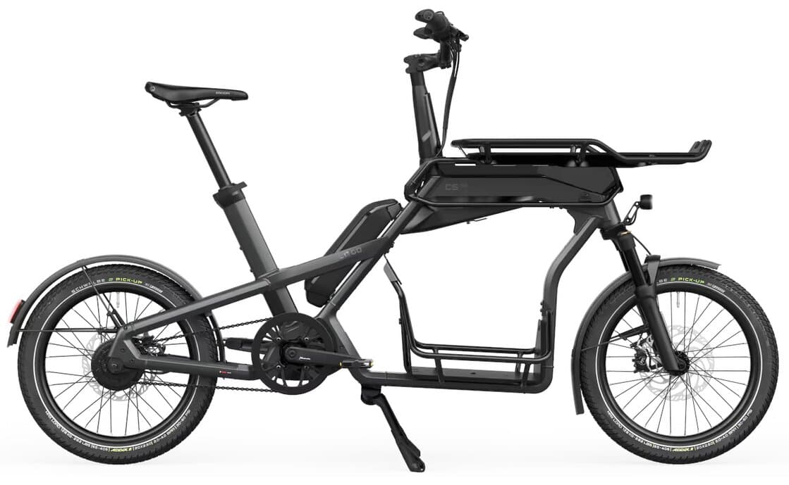 Cago CS150 – Kiox 300 – Gepäckträger/Schloss – 545 Wh – 20 Zoll – Long John – 2024 - XS
