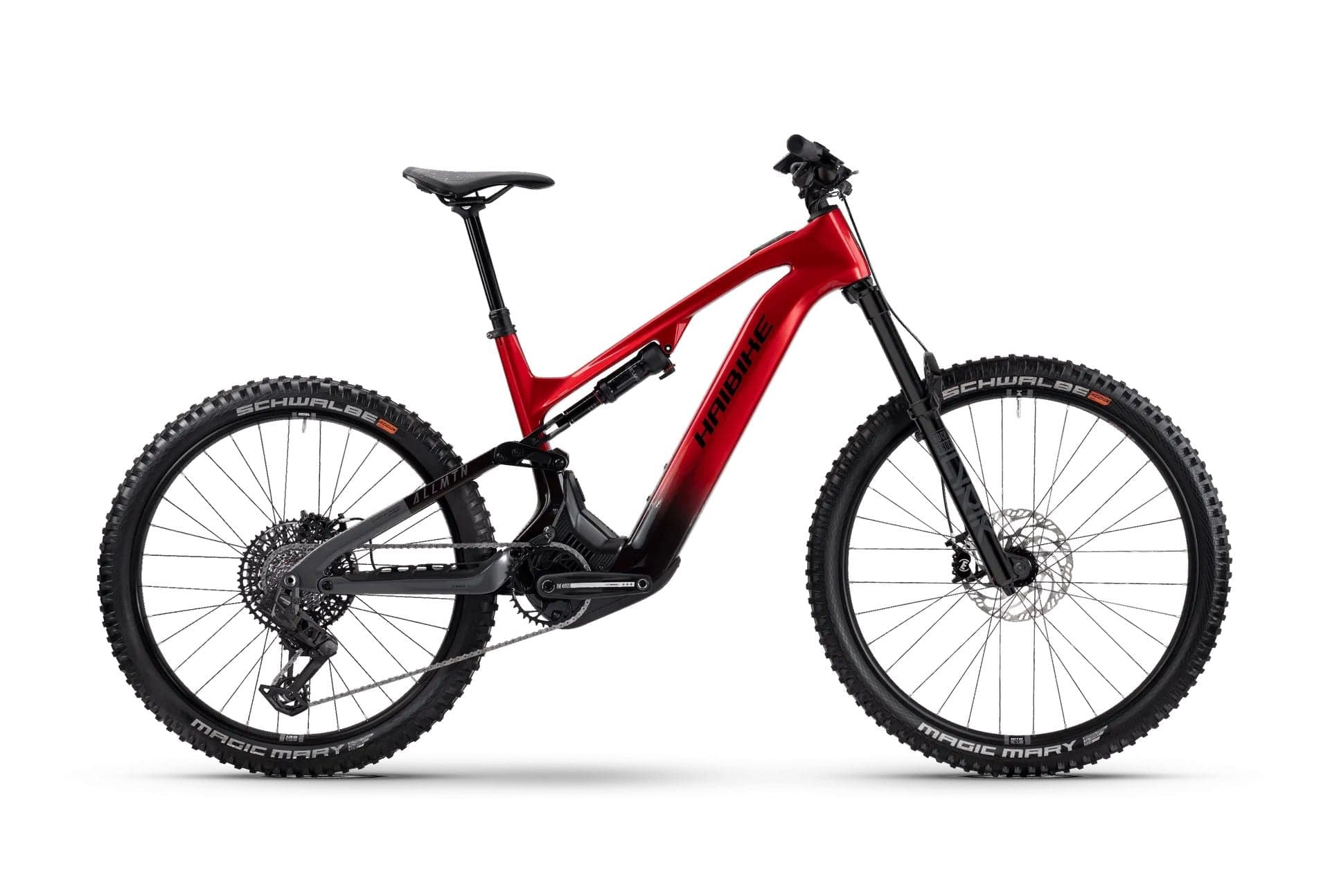 Haibike ALLMTN CF 9 800 red/black/platinum glänzend - Standard