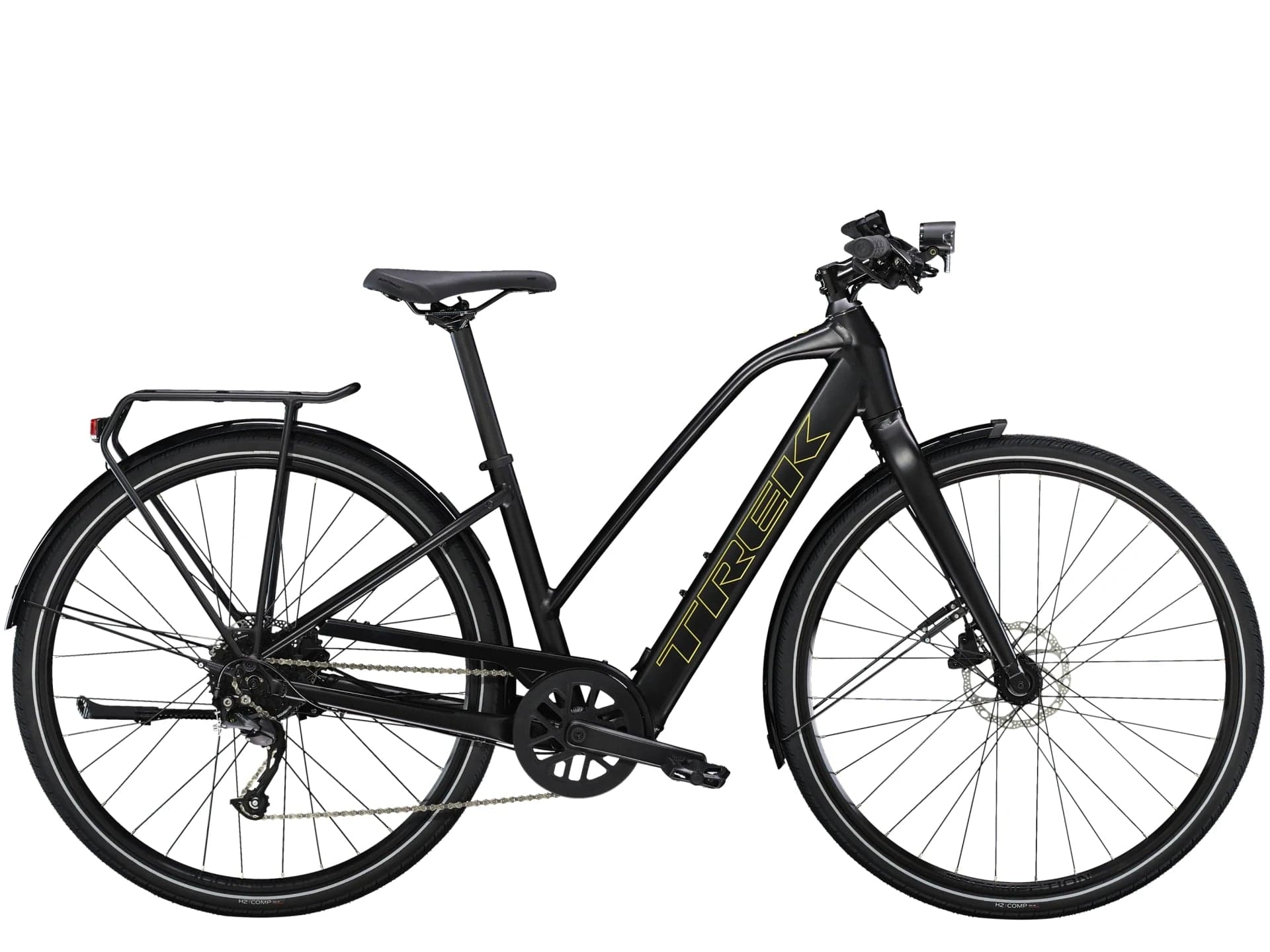 Trek FX+ 2 Stagger Satin Trek Black - M