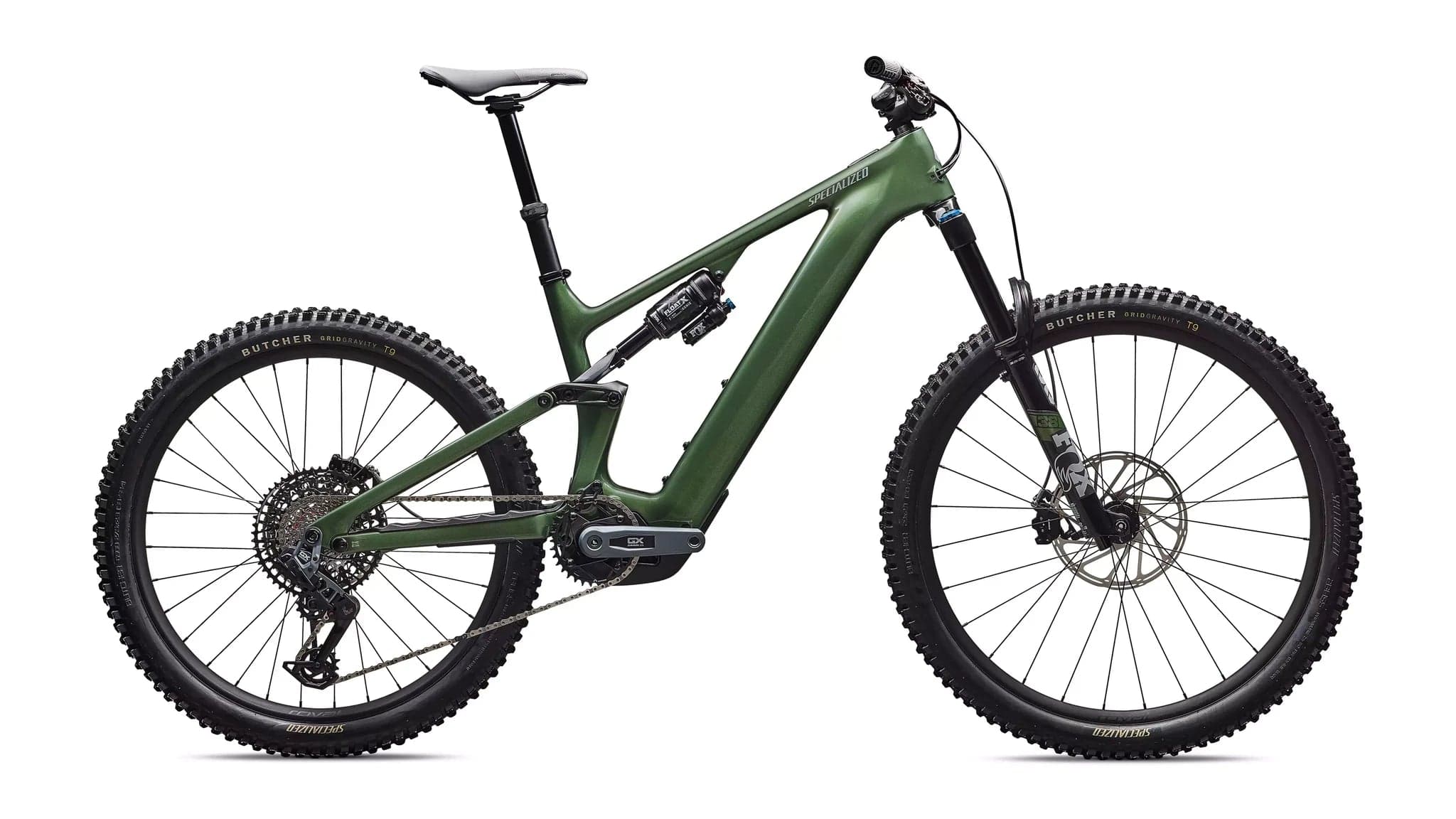 Specialized Levo 4 Expert Carbon CYPRESS METALLIC/SILVER DUST - S