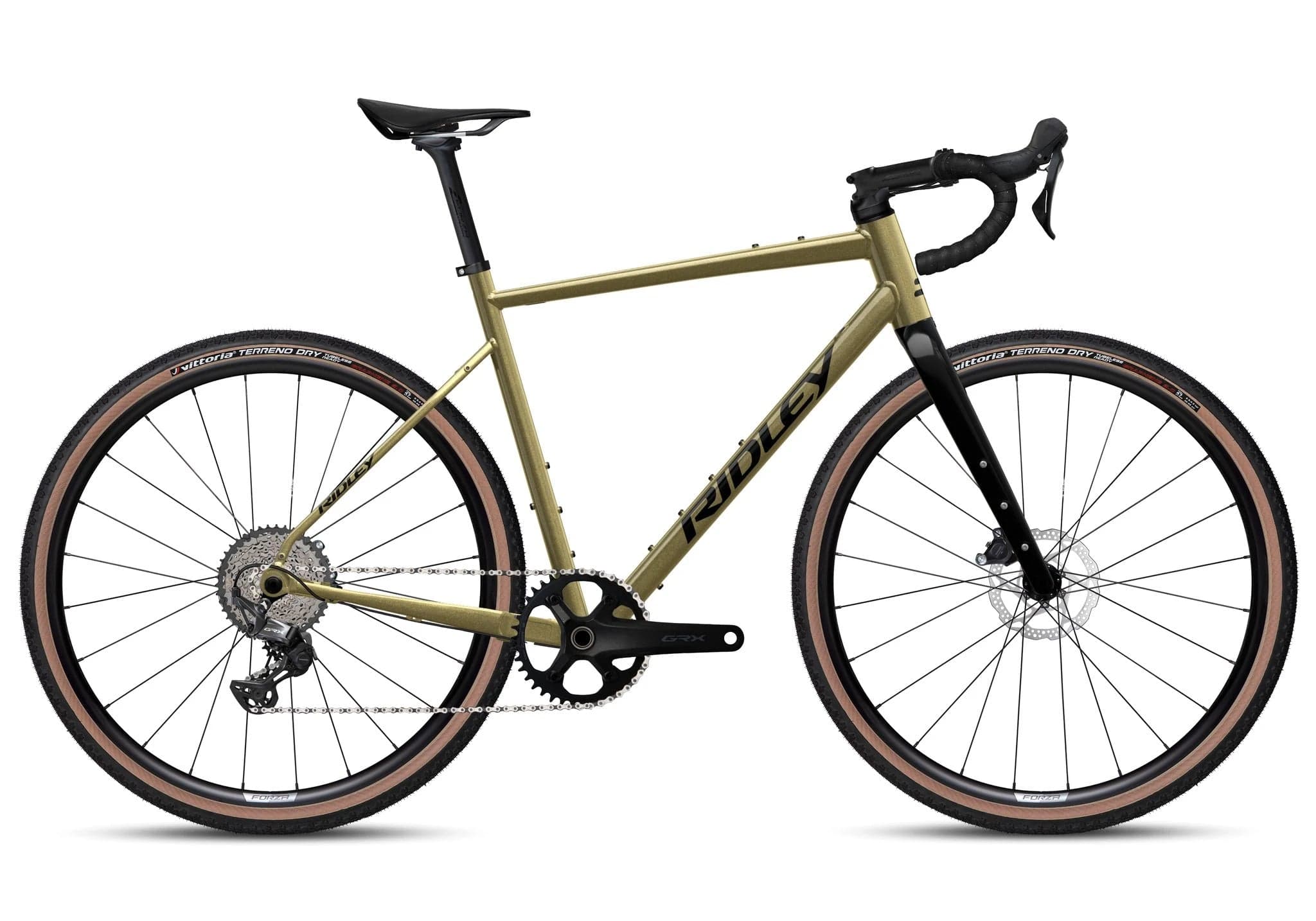 Ridley Kanzo Adventure Alu GRX600 1x12 Bronze Grün - M