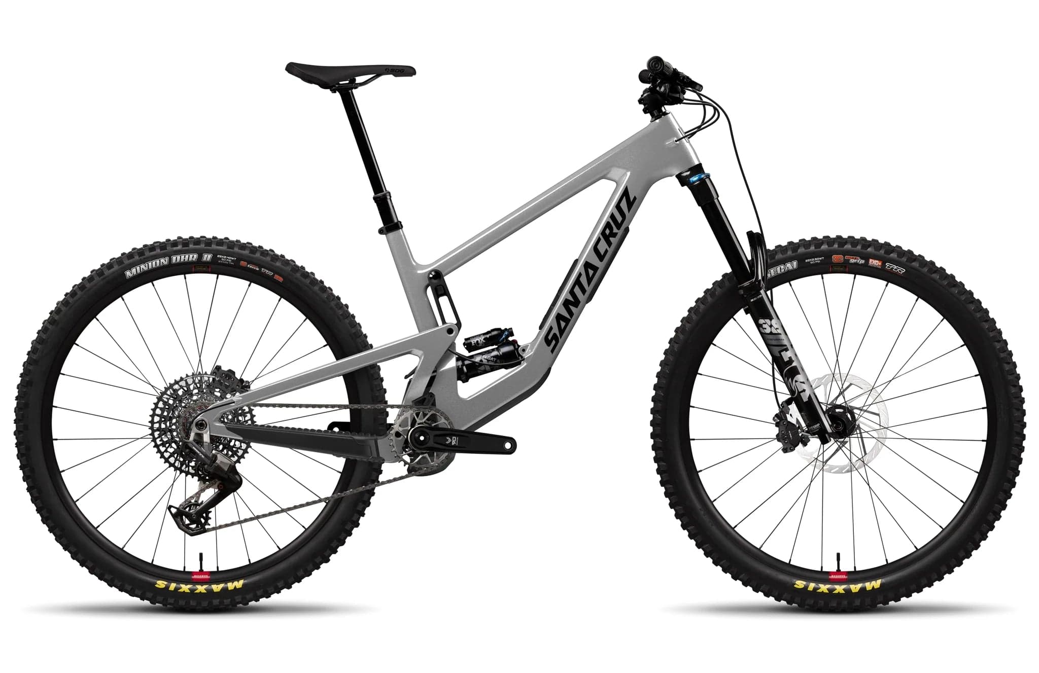 Santa Cruz Megatower 2 C 90 Gloss Silver 2026 - M