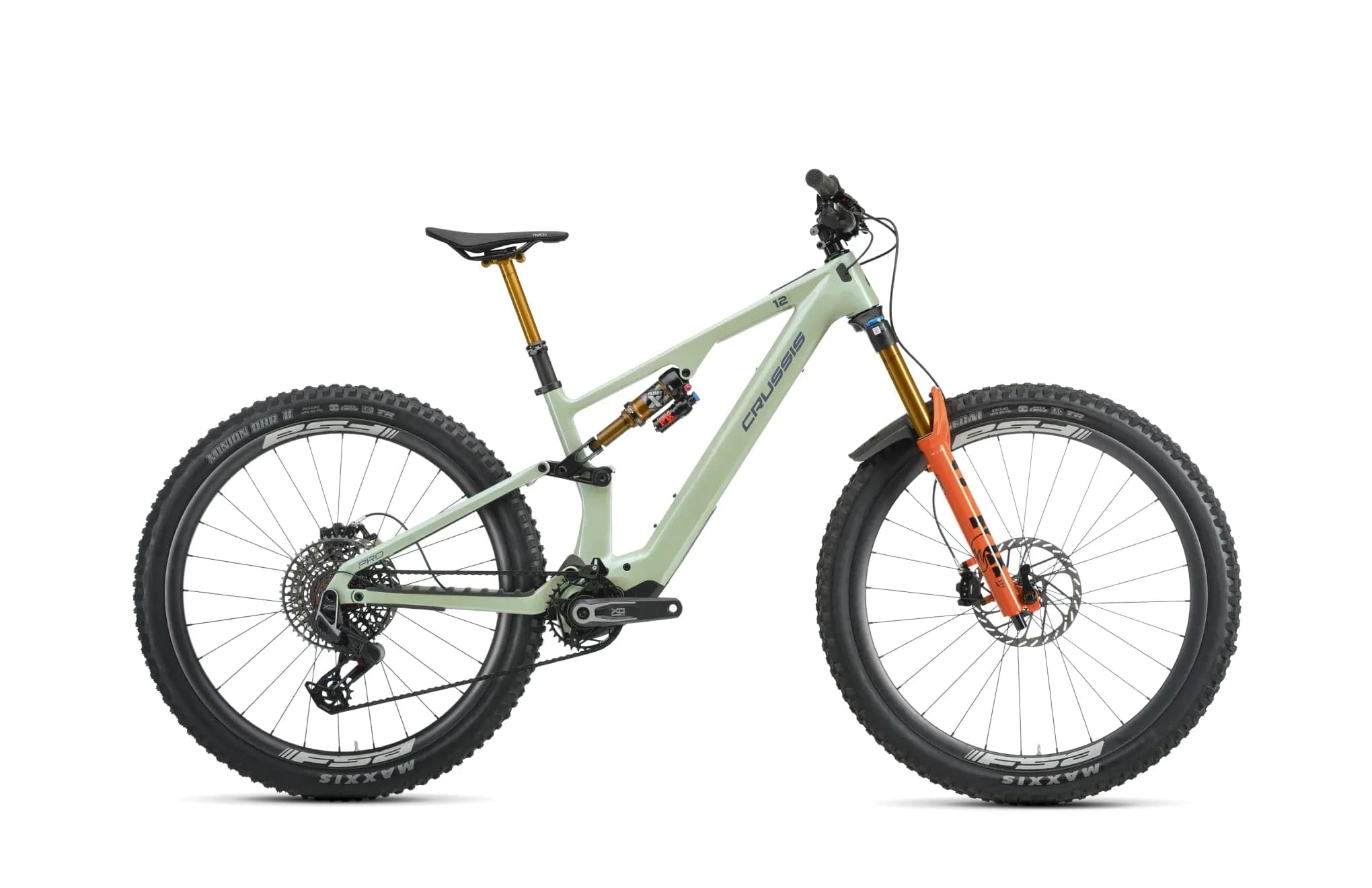 Crussis e-Full 12.11-PRO 800 silver/green 2026 - S
