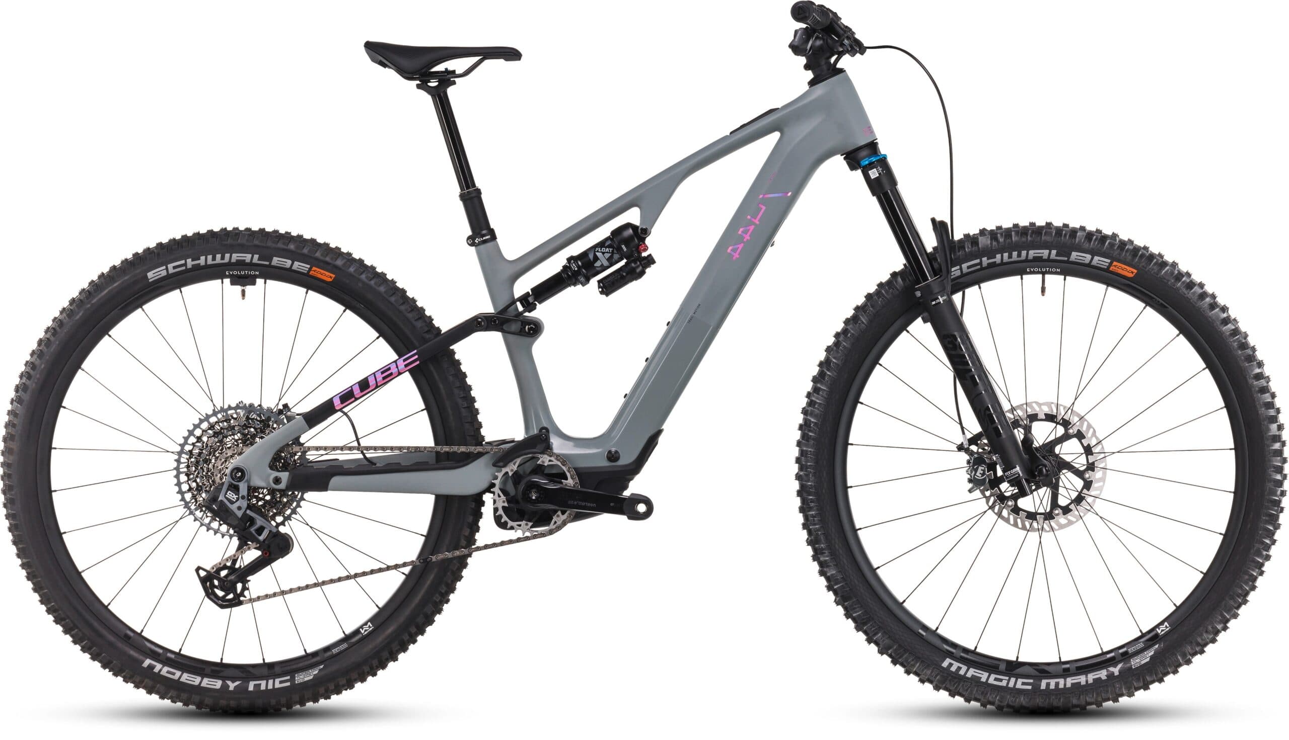 Cube AMS Hybrid ONE44 C:68X TM 400X swampgrey´n´purplereflex - S
